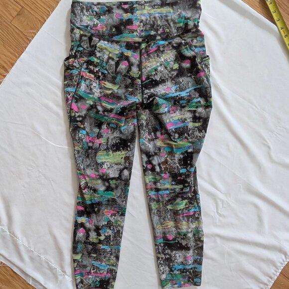 Lululemon Fast and Free High-Rise Tight 25 Pockets Women's 10 Paint Drift Multi - Picture 4 of 12